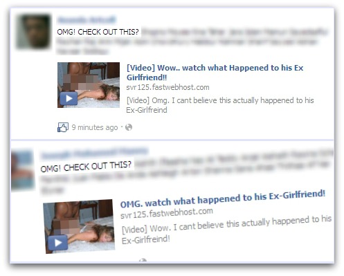 Nuevas estafas en Facebook sobre supuestos videos sexuales