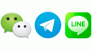 Diferencias entre WhatsApp, Telegram y Line